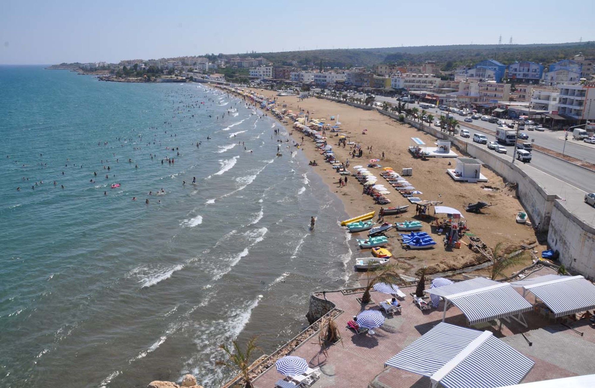 Tepe Beach Hotel Kizkalesi Esterno foto
