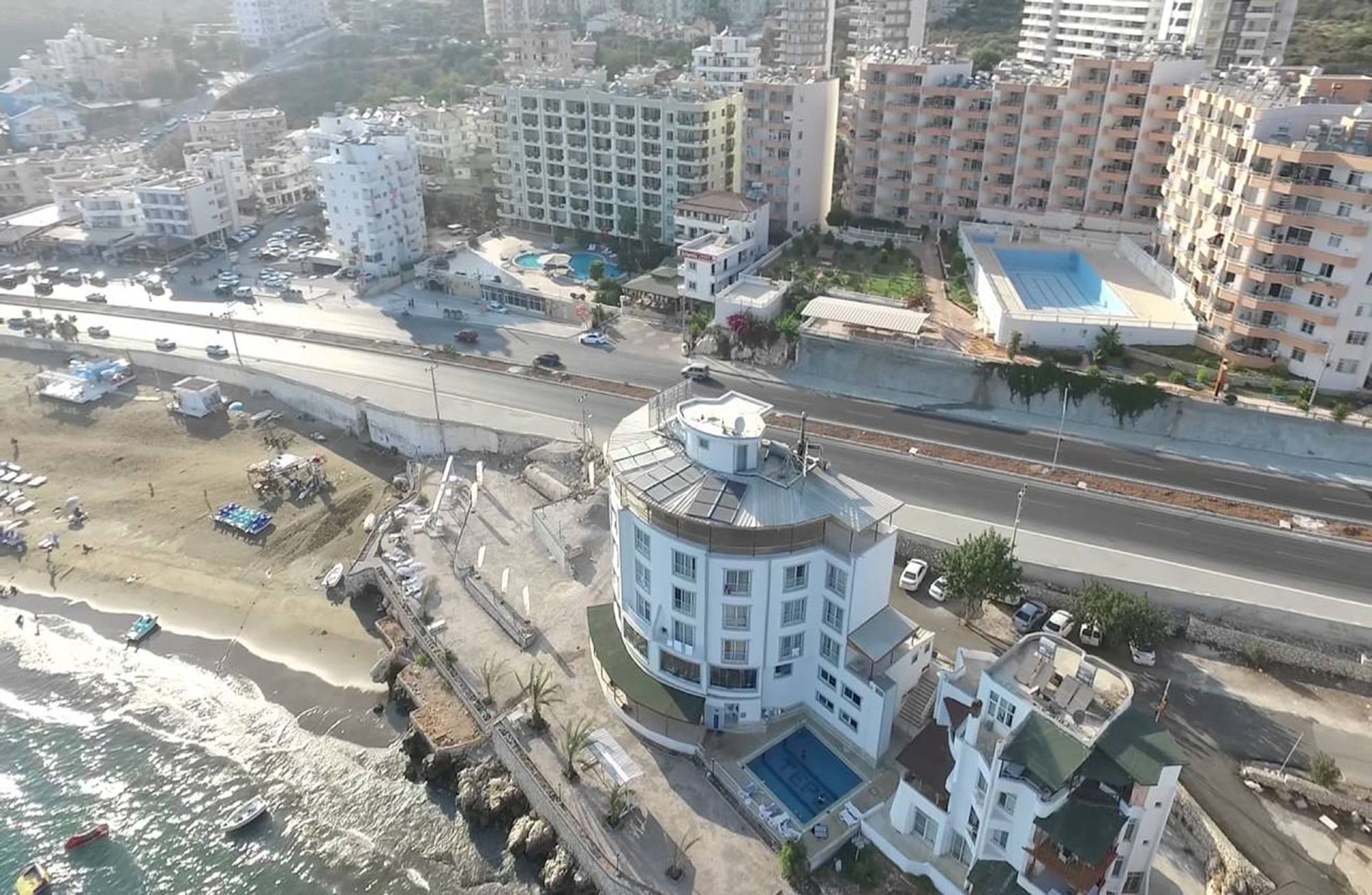 Tepe Beach Hotel Kizkalesi Esterno foto