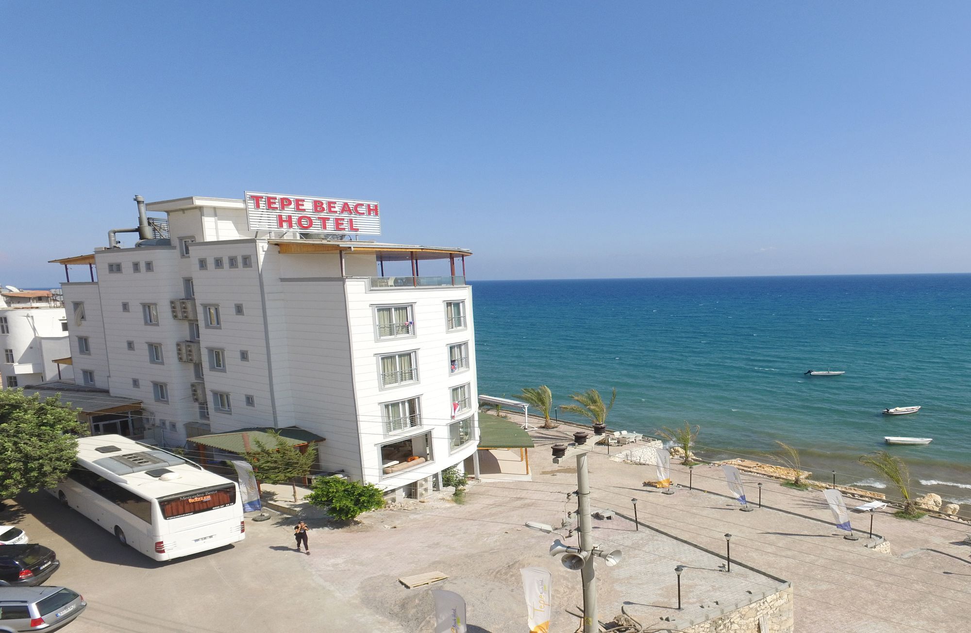 Tepe Beach Hotel Kizkalesi Esterno foto
